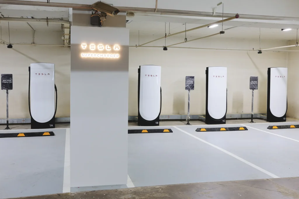 Tesla drivers in Penang gets access to new V4 Supercharging station in Queensbay Mall 1
