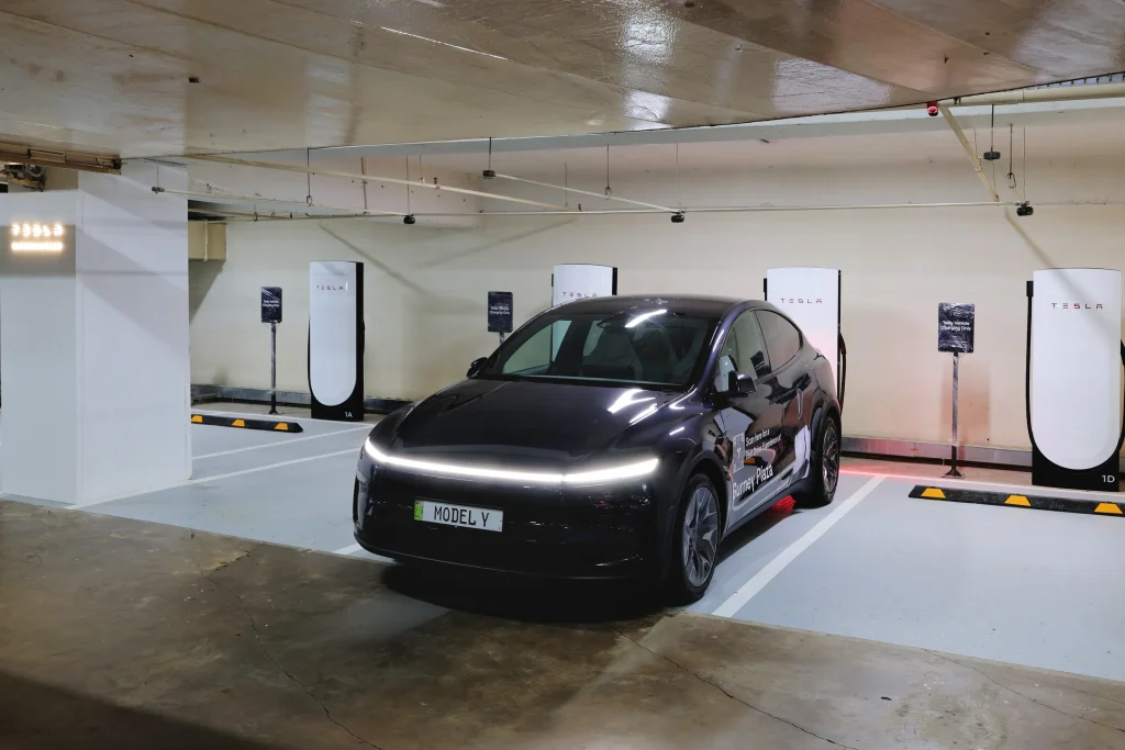 Tesla drivers in Penang gets access to new V4 Supercharging station in Queensbay Mall 2