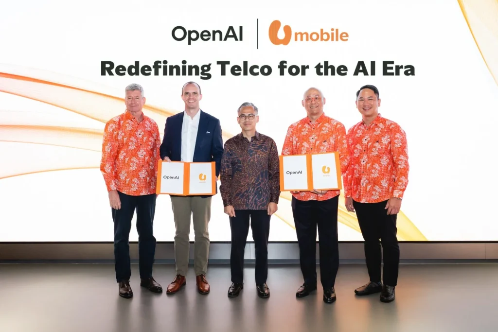 U Mobile joins hands with ChatGPT maker OpenAI to be Malaysia's 1st AI-enabled telco 1