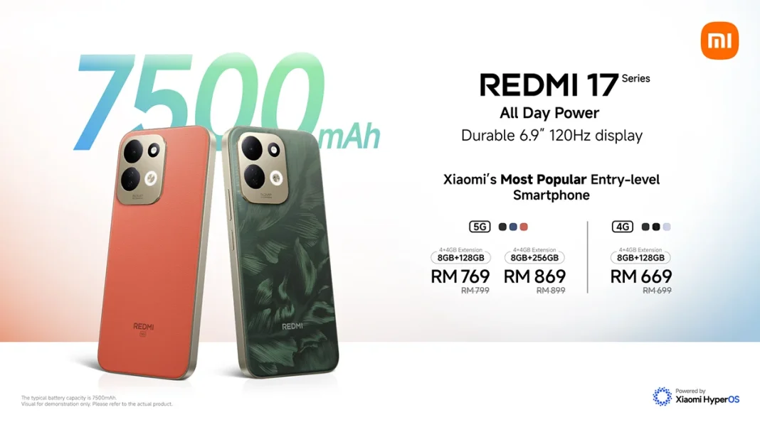 Xiaomi REDMI 17 Series REDMI A7 Malaysia featured