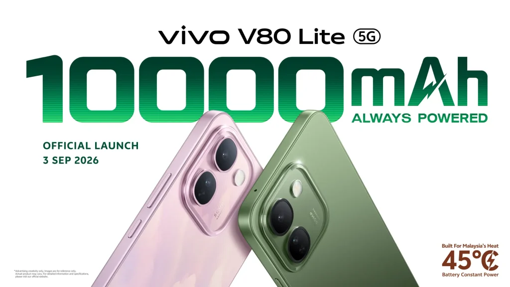 vivo Malaysia to bring in V80 Lite 5G with 10,000mAh battery soon 1