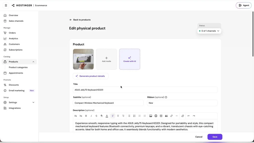 Hostinger's AI Builder is literally magic 19