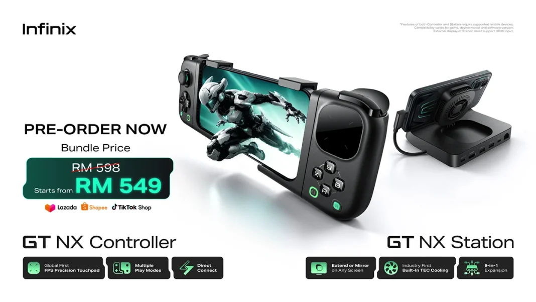 Infinix GT NX Series peripheral mobile gaming featured