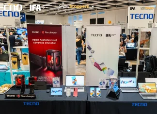 TECNO showcase at IFA ShowStoppers 2026 featured