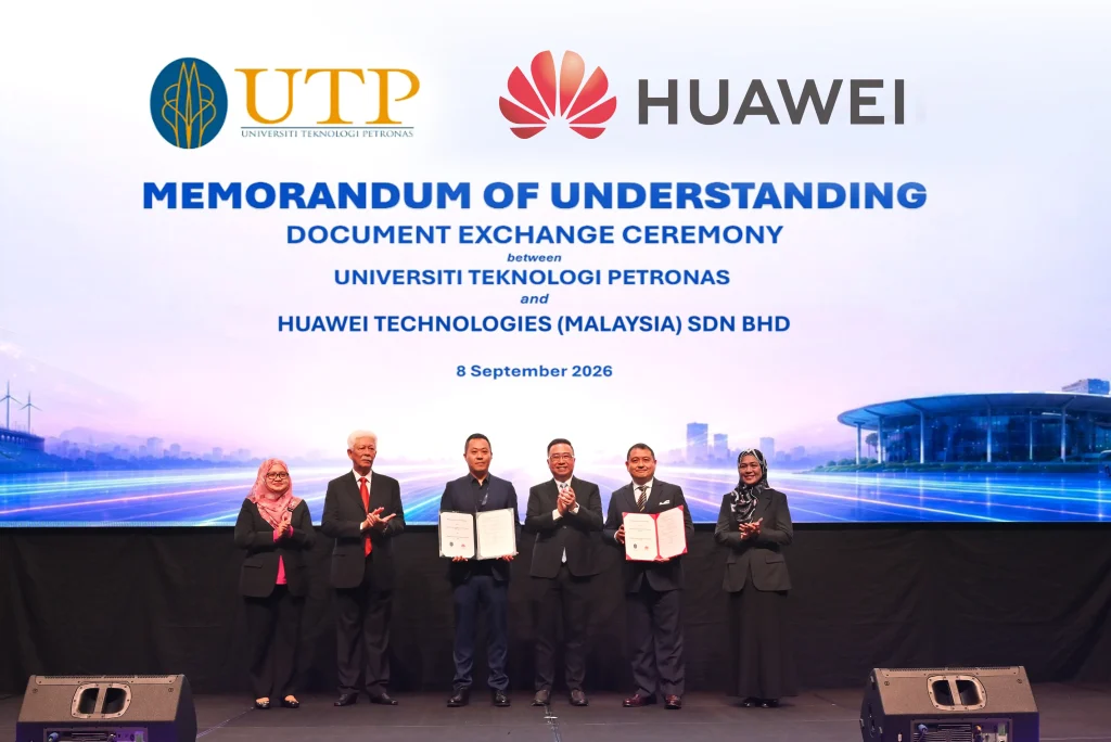 UTP and Huawei Malaysia strengthen industry-academia collaboration with new MoU 1