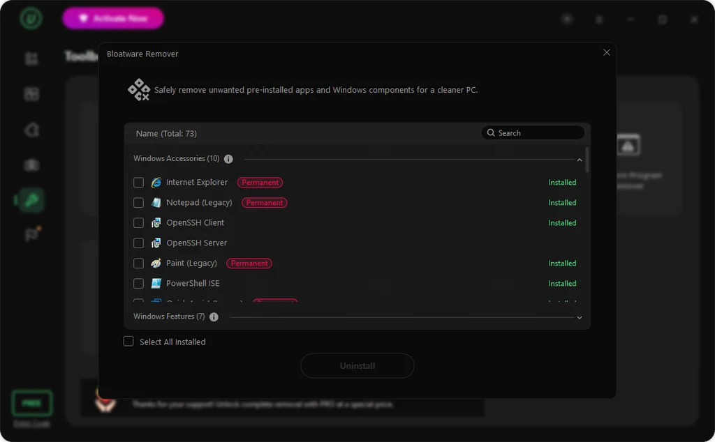Best Windows Uninstaller Software for Eliminating Bloatware (2026 Tested) 3