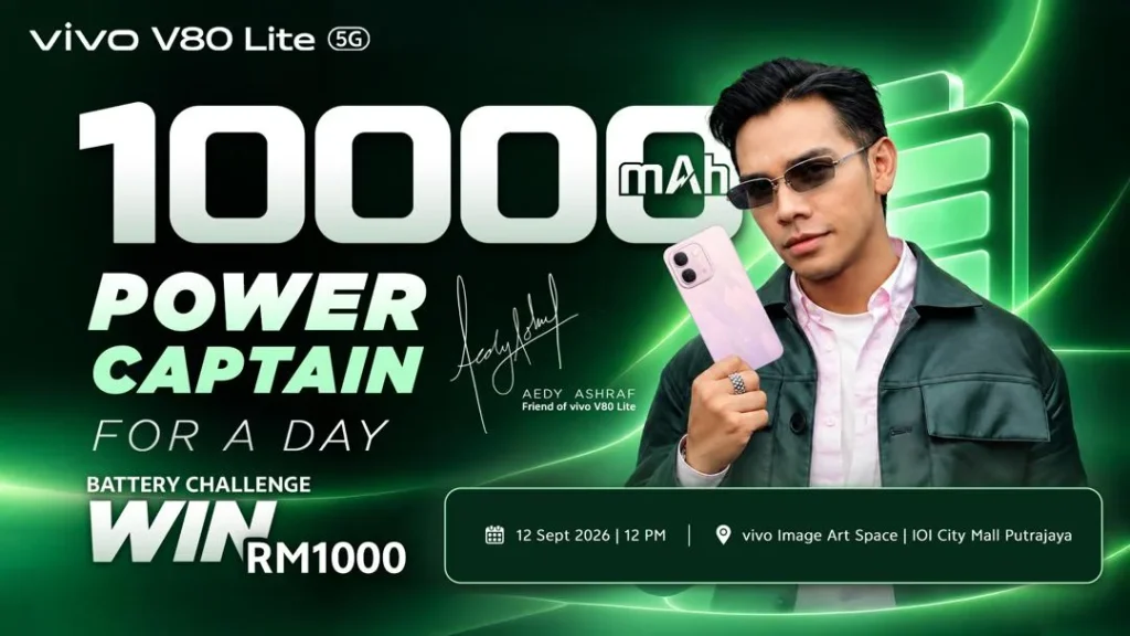 First Sale for the vivo V80 Lite 5G officially kicks off in Malaysia 2