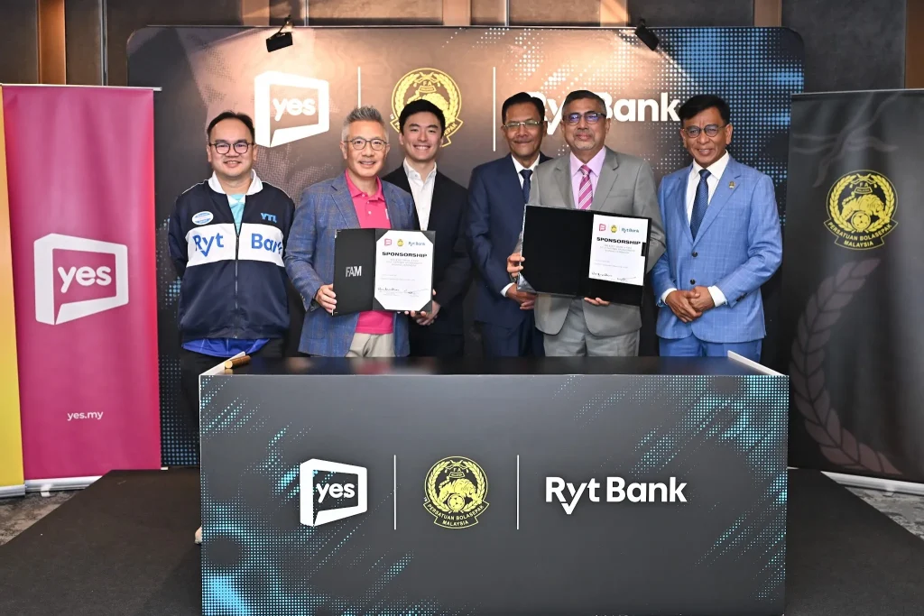 FAM teams up with Yes and Ryt Bank to bring fans closer to Malaysian football