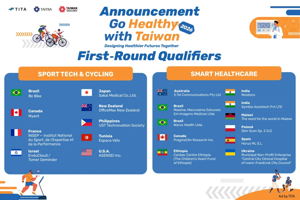 Go Healthy with Taiwan 2026 highlights practical health tech innovations 1