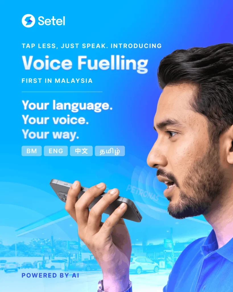 "Yap to feed your vehicle" - Setel can now activate gas pumps with user voice commands 1