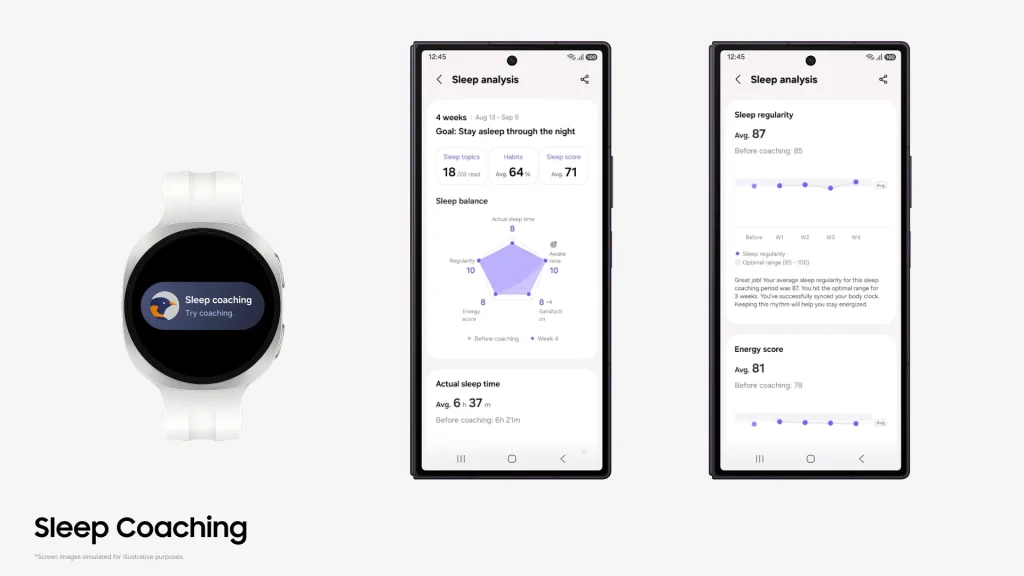 Samsung Health makes Sleep Coaching easier to start and adds more levels for runners 1