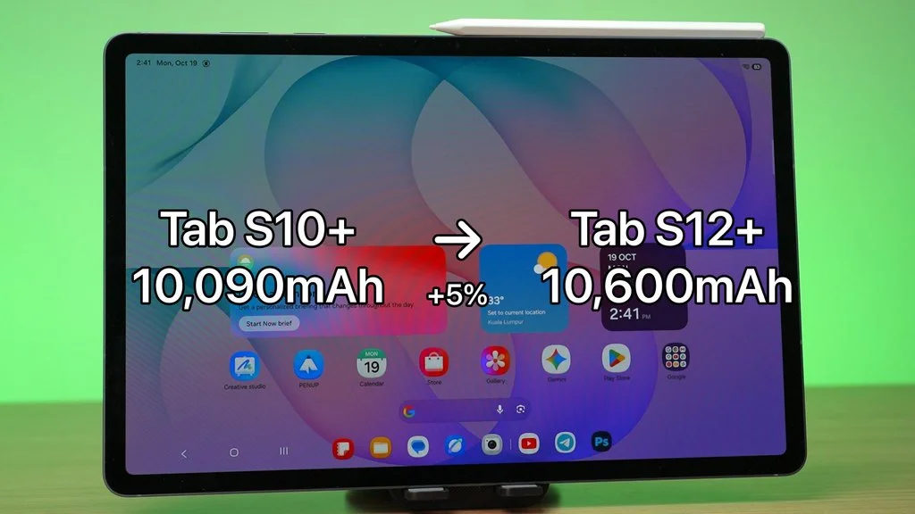 Samsung Galaxy Tab S12+ review - larger screen, nearly 50% better battery life, way better performance 3