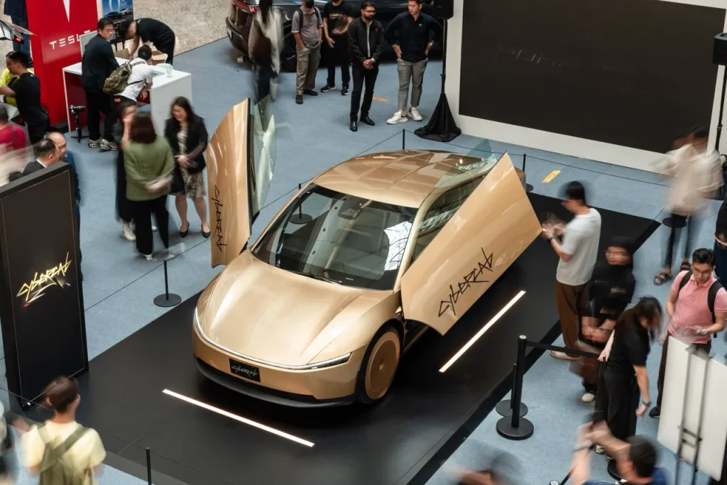 Tesla Cybercab heads on nationwide tour across Malaysia 1