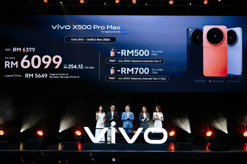 vivo X500 series announced for Malaysia from RM4,699 2